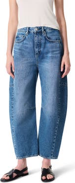 rag & bone Charlie High Waist Crop Barrel Jeans