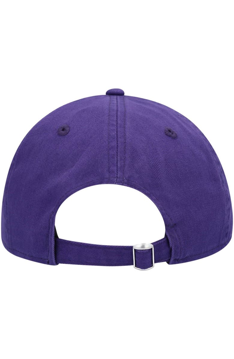 New Era Men's New Era Purple Sacramento Kings SAC 9TWENTY Adjustable Hat, Alternate, color, 