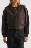 All in Favor Snap-Front Bomber Jacket