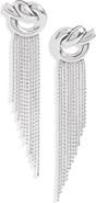 Isabel Marant Knot Fringe Drop Earrings