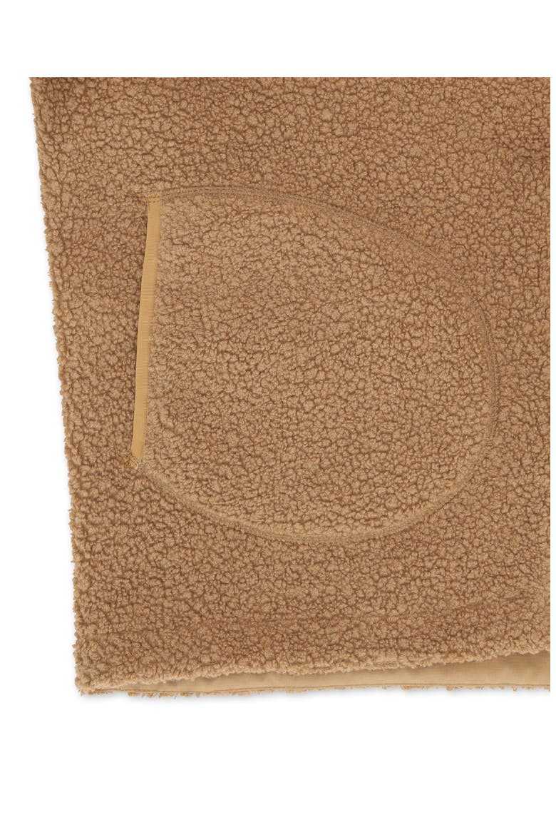 Teddy Wool Soft Fit Jacket, Alternate, color, Camel