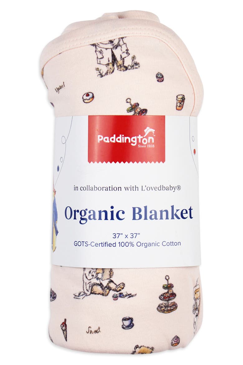 Organic Cotton Blanket, Alternate, color, SWEET PADDINGTON