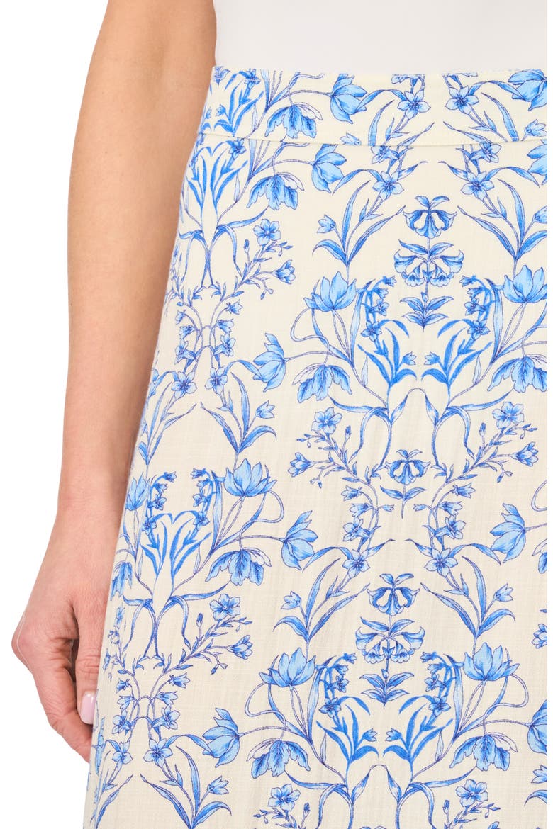 A-Line Maxi Skirt, Alternate, color, BLUE BONNET