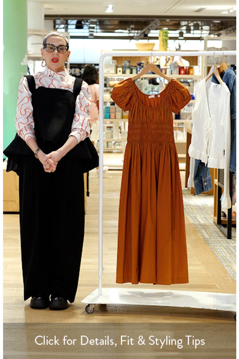 Quinley Organic Cotton Midi Dress video