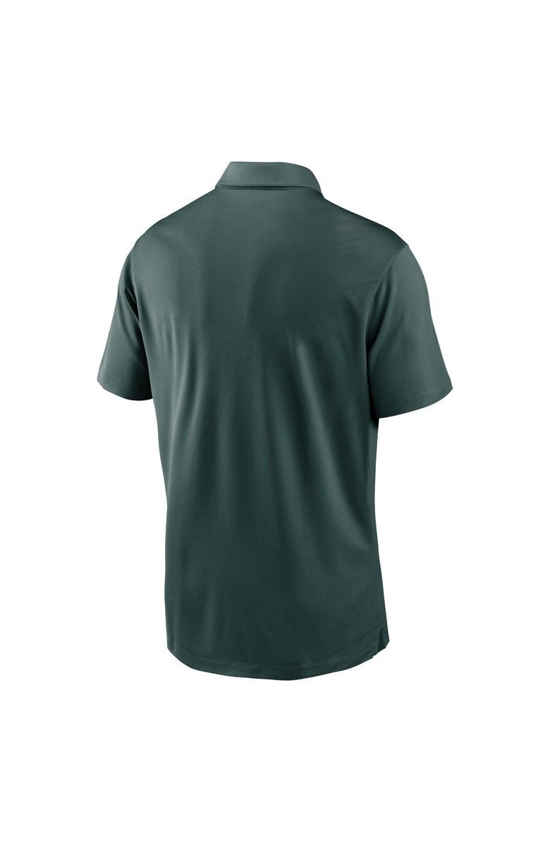 Nike Men's Nike Green Oakland Athletics Agility Performance Polo, Alternate, color,