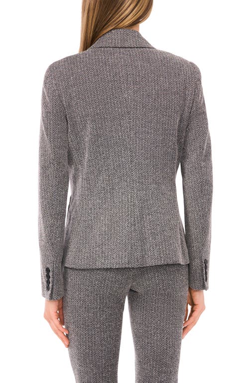 Halogenr Halogen(r) Herringbone Blazer In Gray