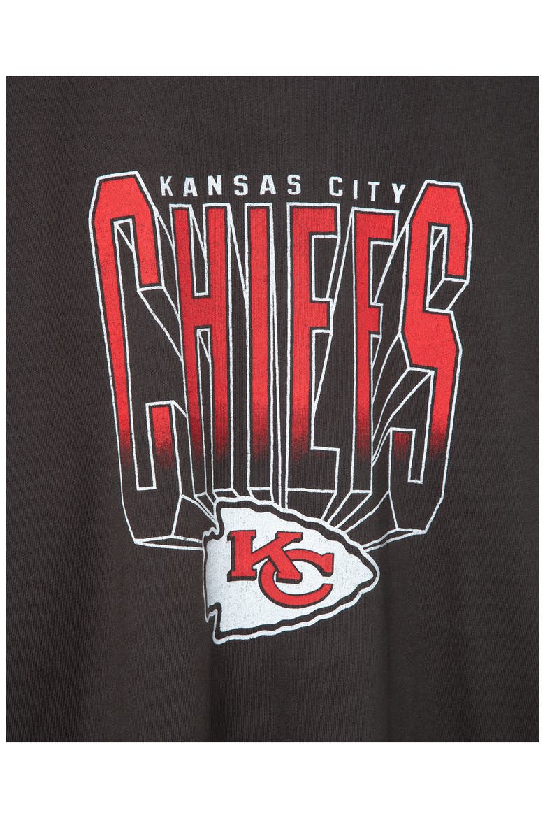 Kansas City Chiefs Cotton Baseball Jersey, Alternate, color, VINTAGE BLACK