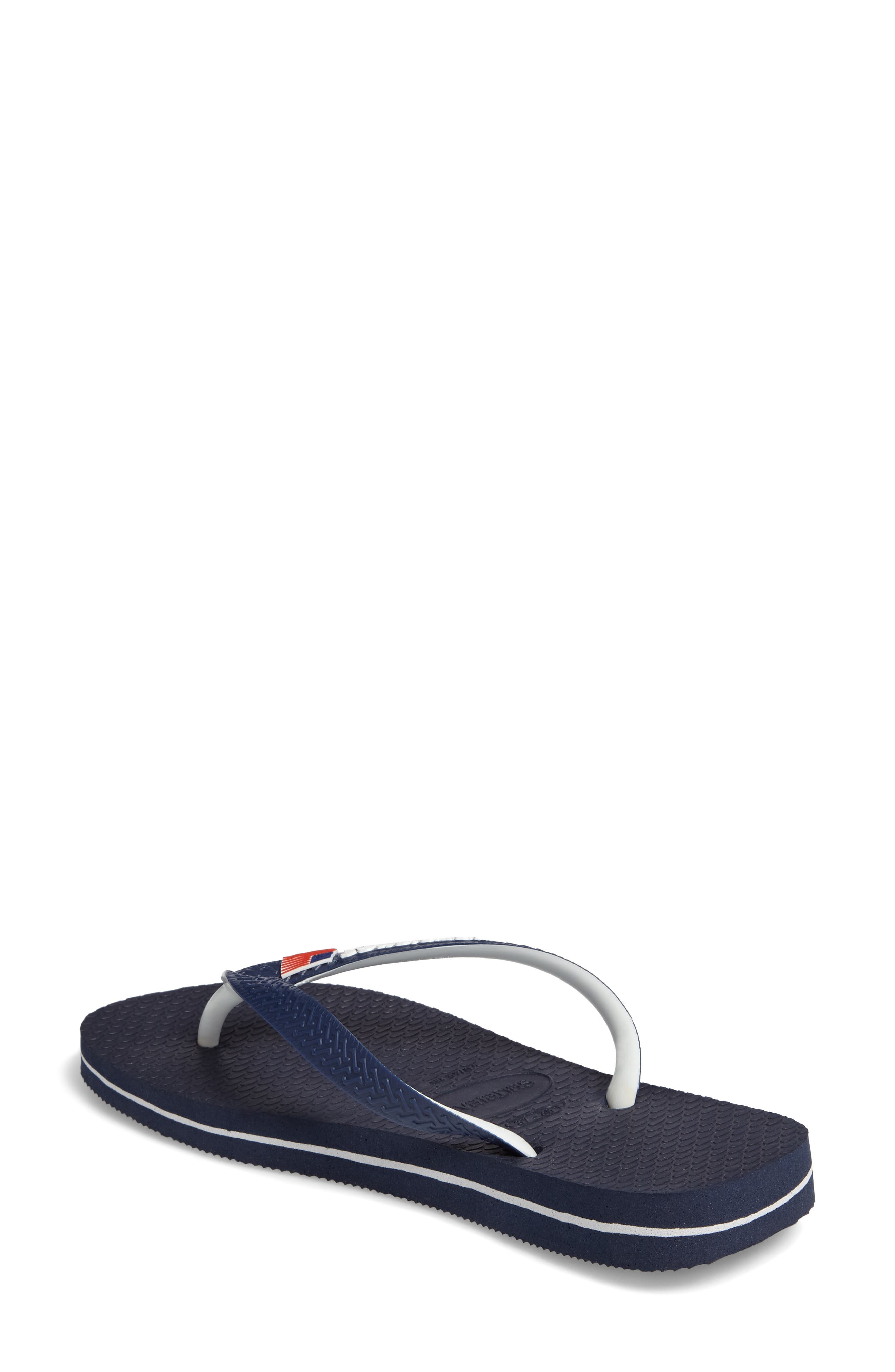 Havaianas Top Mix USA Flag Flip Flop, Alternate, color, 