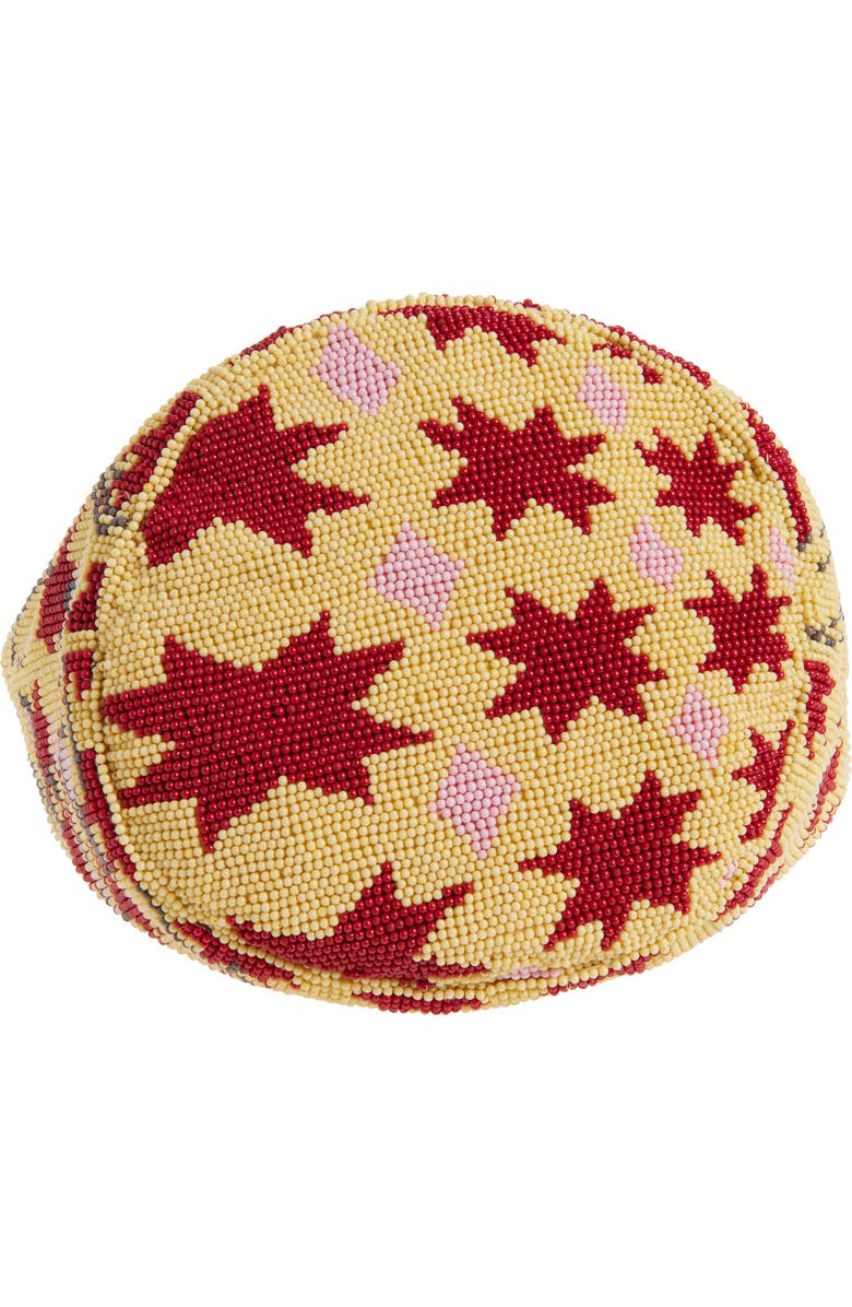 JW Anderson Mini Beaded Shopper Bag, Alternate, color, Beige Multi