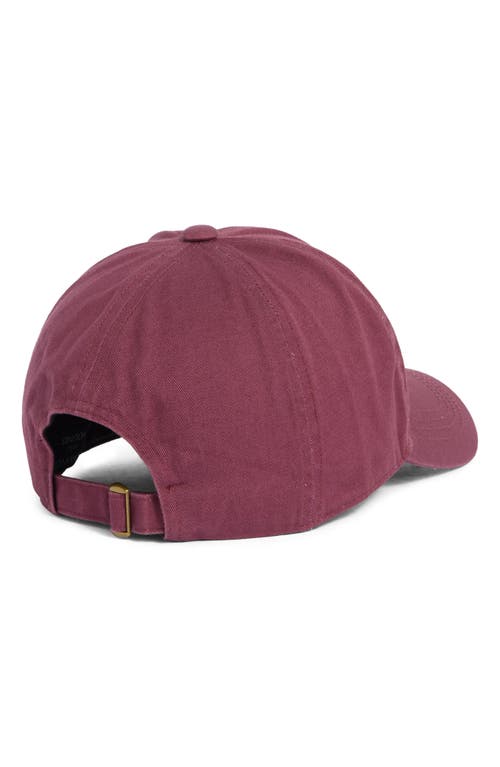 David & Young 'game Day' Chenille Baseball Cap In Purple