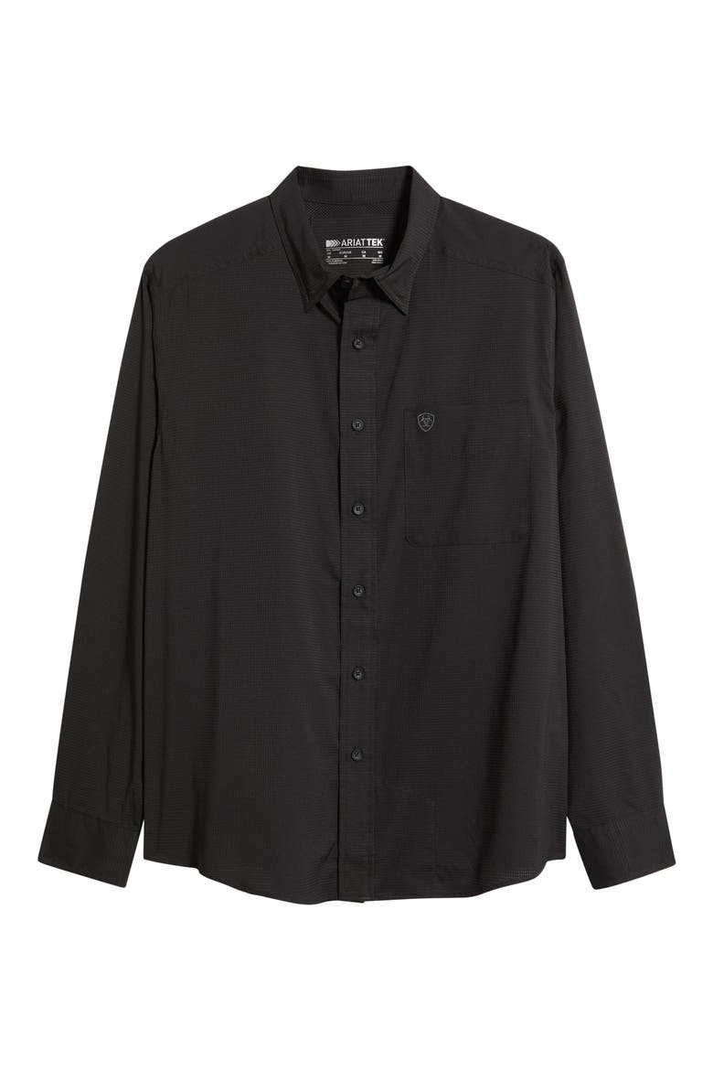 360 Airflow Classic Fit Performance Shirt, Alternate, color, BLACK