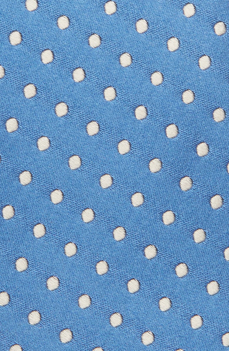 TOM FORD Polka Dot Jacquard Mulberry Silk Tie, Alternate, color, Carta Da Zucchero