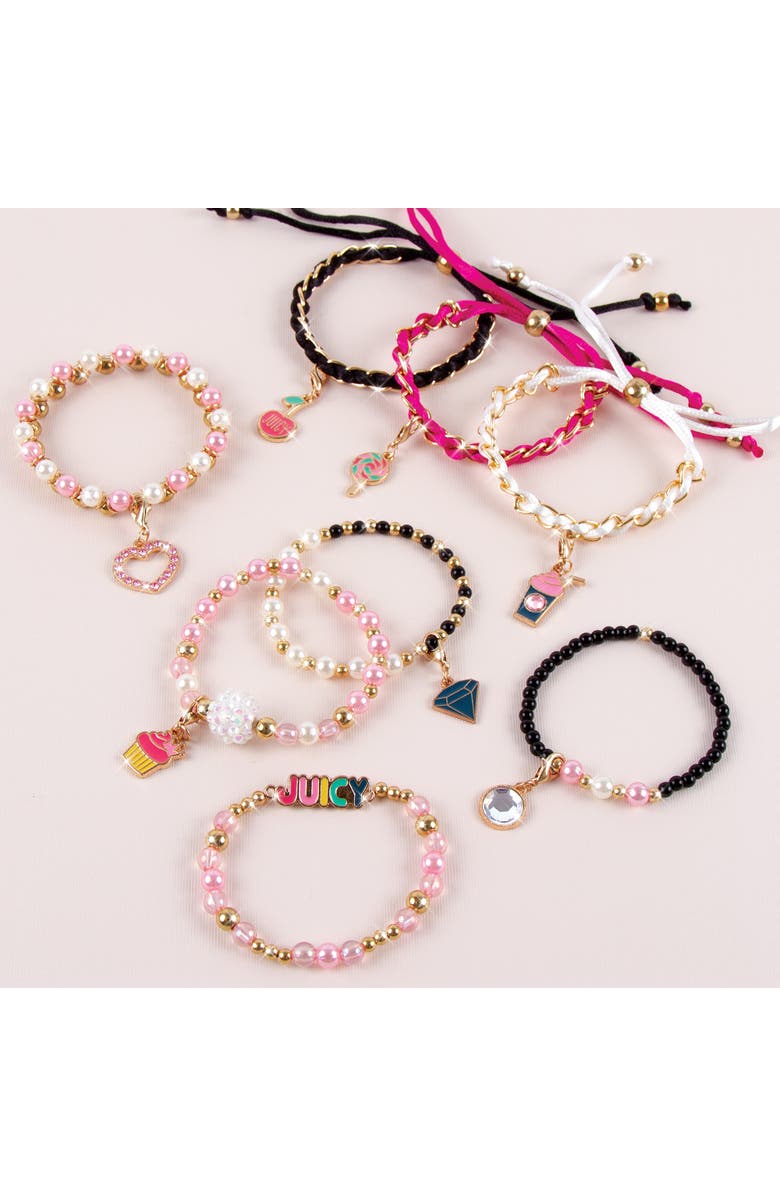 Juicy Couture Mini Pink & Precious Bracelets Kit, 8 Charm Bracelets, Alternate, color, Multicolored
