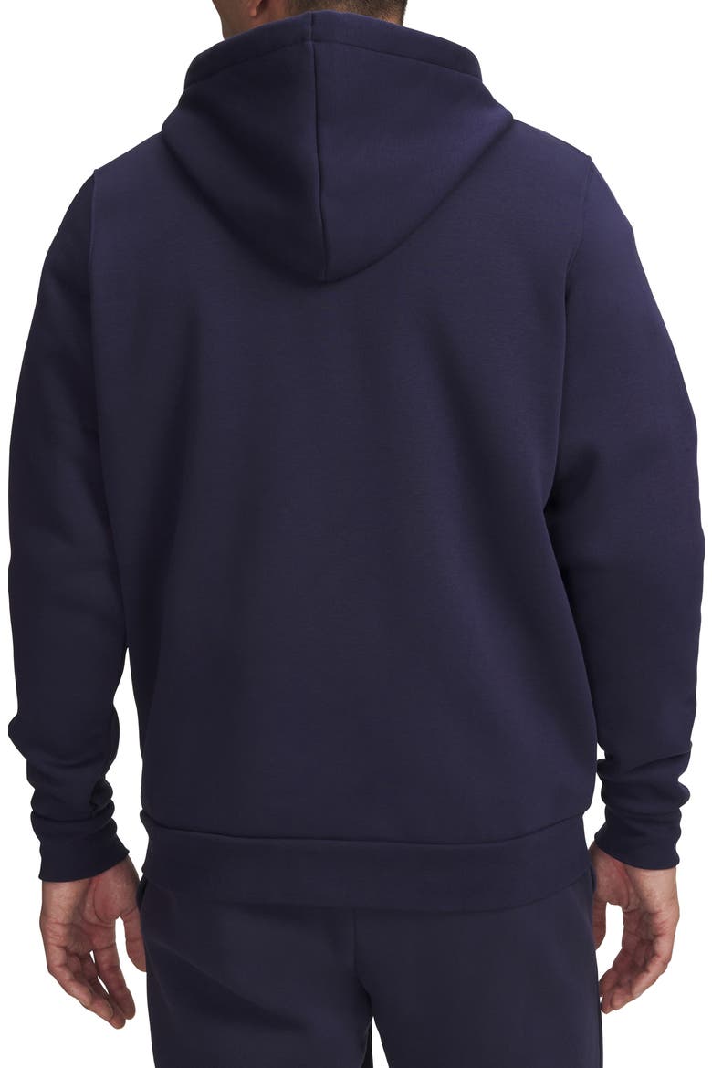Icon Fleece Zip Hoodie, Alternate, color, MIDNIGHT NAVY