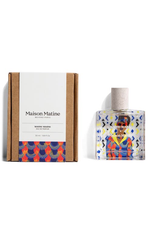 Maison Matine Warni Warni Eau De Parfum In Transparent
