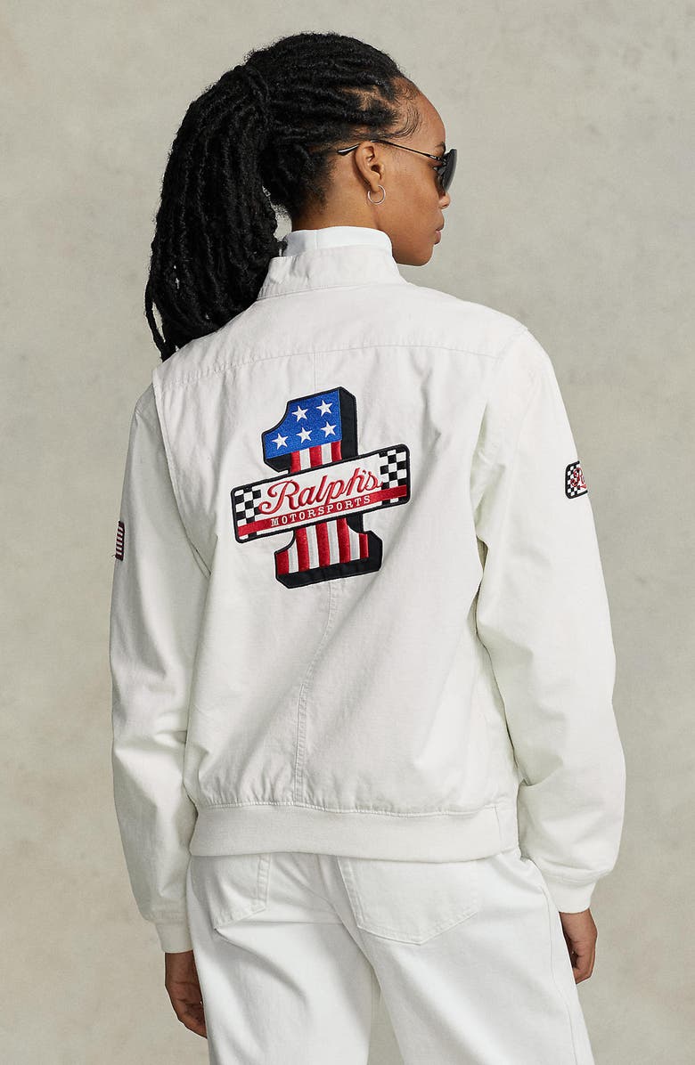 Polo Ralph Lauren Embroidered Windbreaker, Alternate, color, 