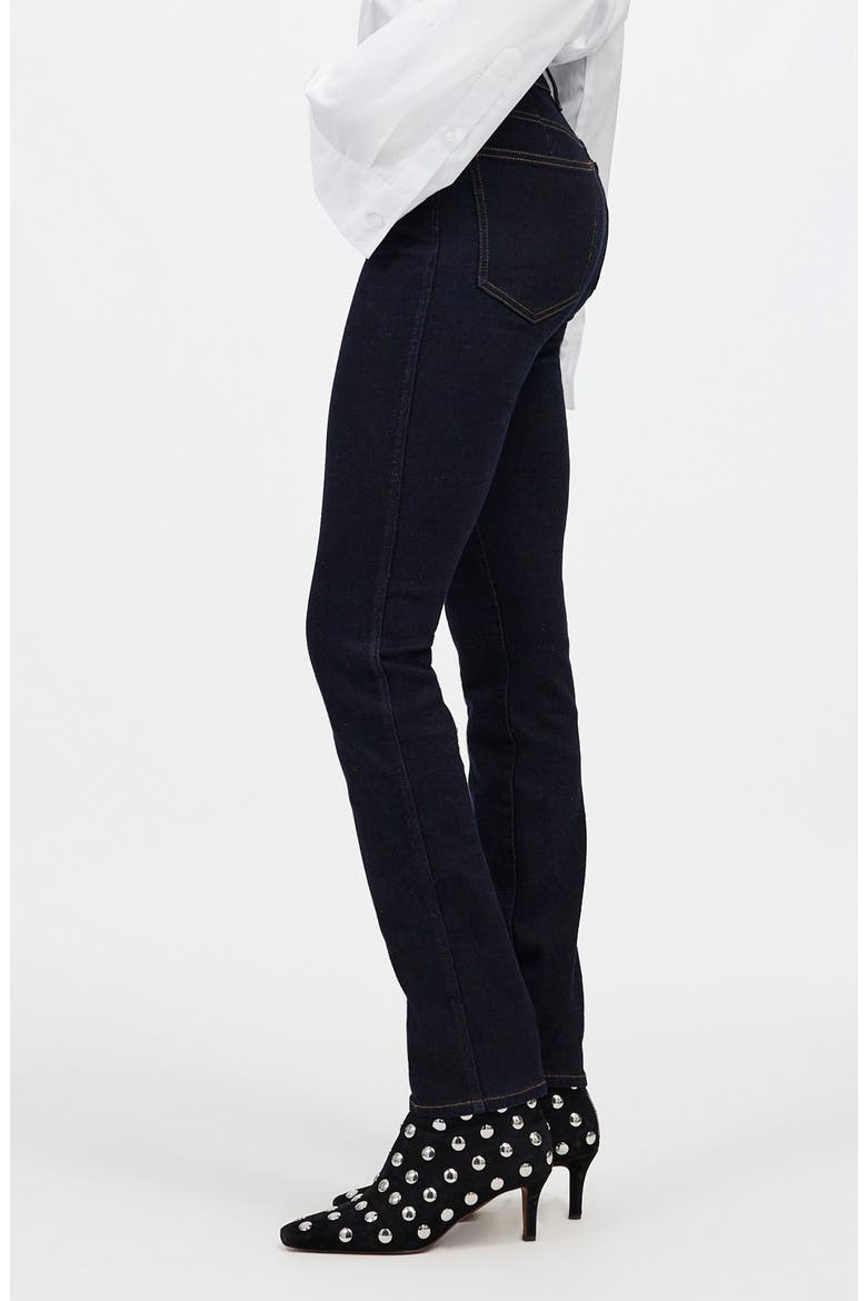 Mid-Rise Stovepipe Jeans, Alternate, color, RINSE WASH