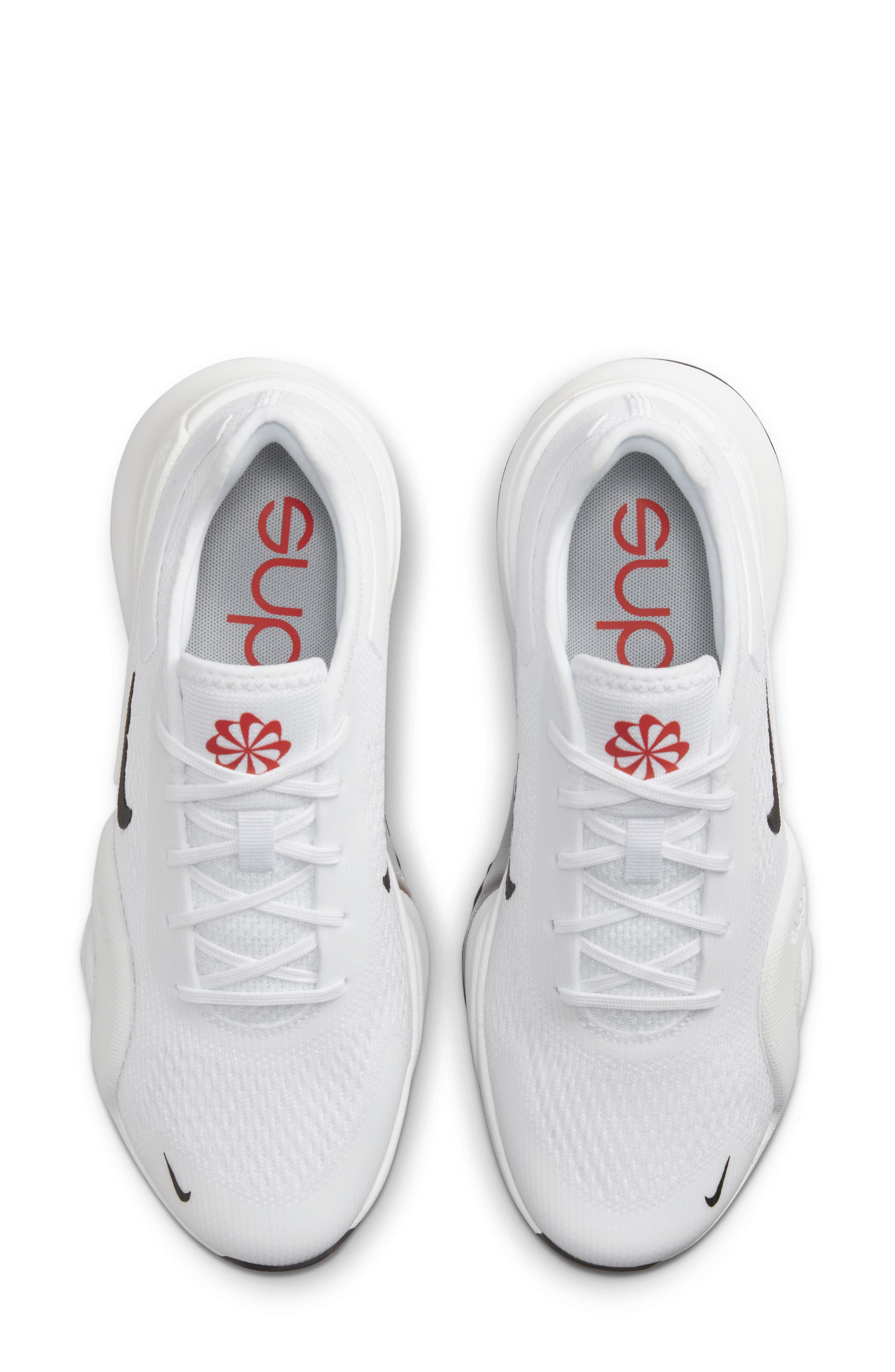 Air Zoom SuperRep 4 Next Nature HIIT Training Shoe, Alternate, color, WHITE/ SMOKE GREY/ RED/ BLACK