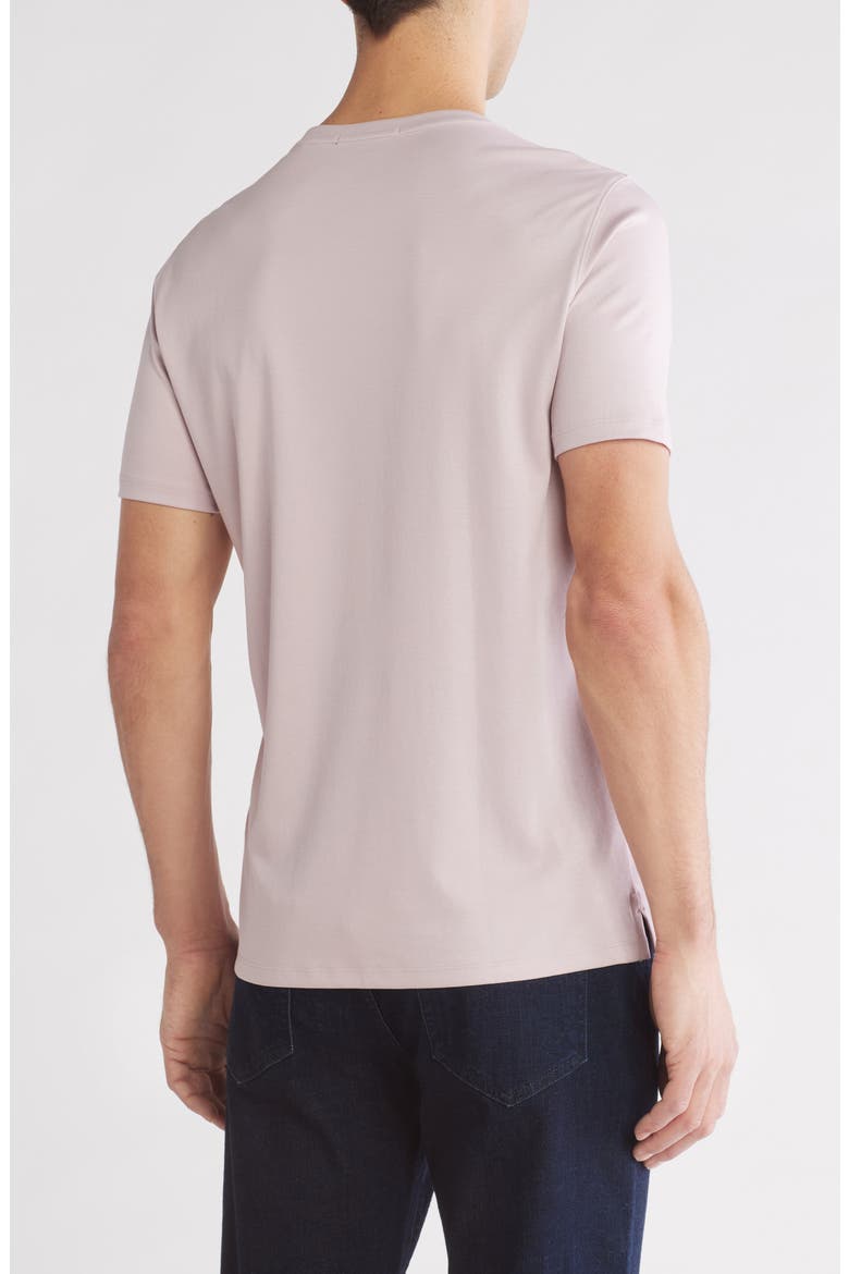 Georgia Pima Cotton T-Shirt, Alternate, color, PINK FOG
