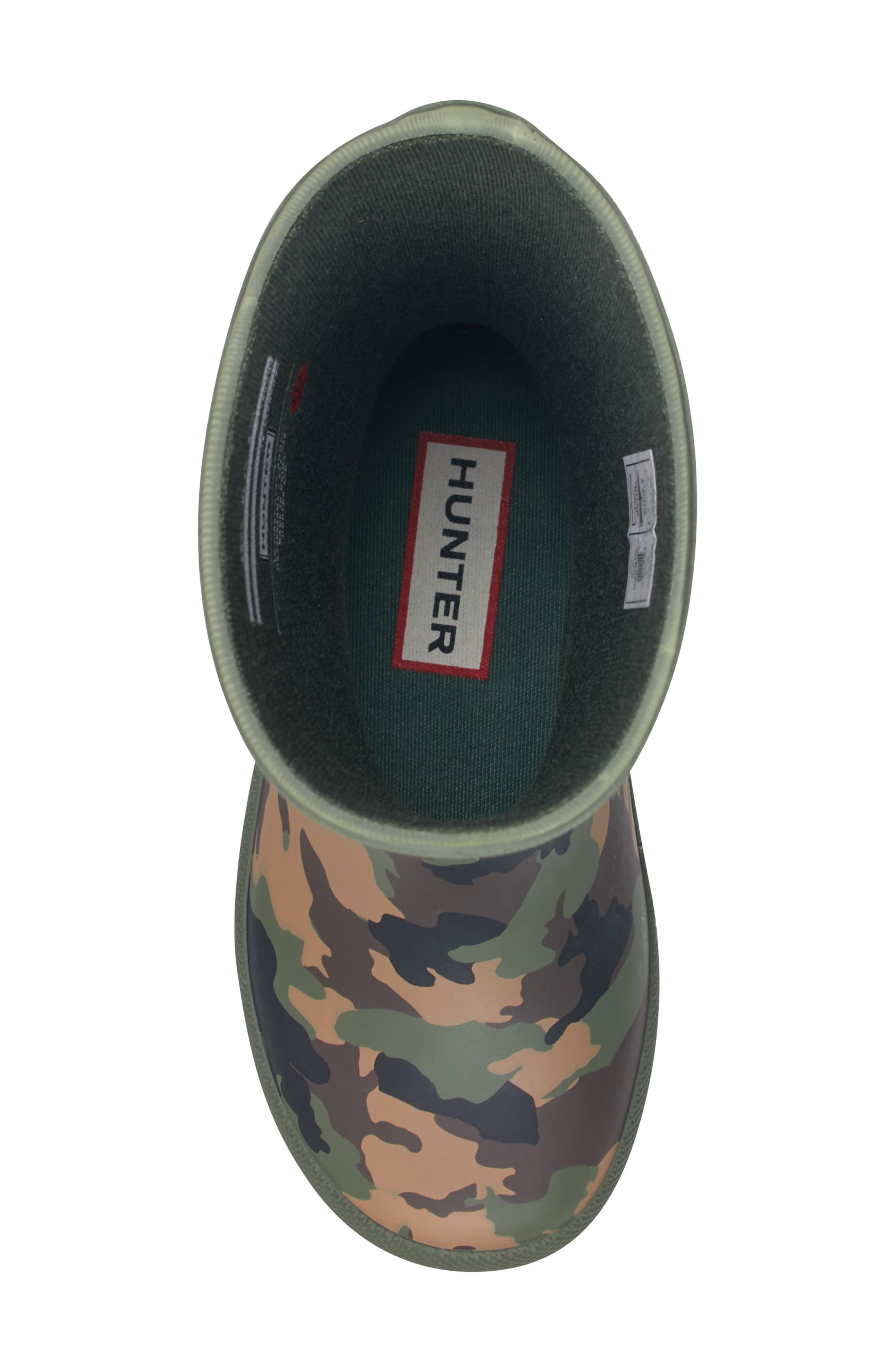 Kids' First Classic Rain Boot, Alternate, color, DARK GREEN 302