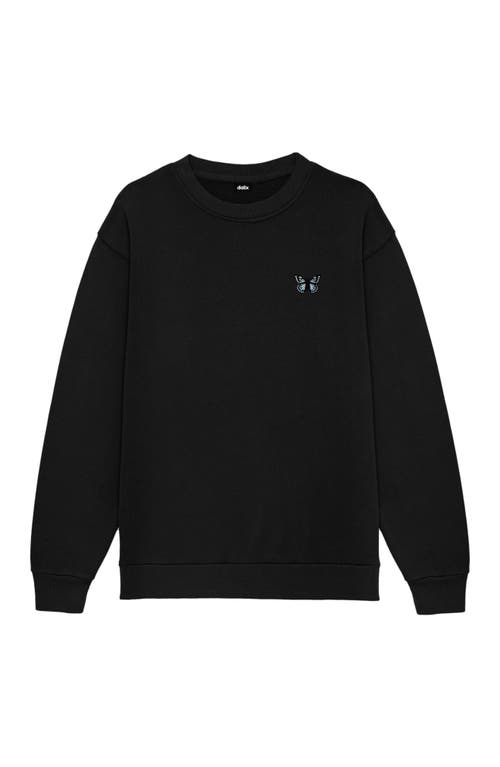 Dalix Womens Butterfly Heavyweight Relaxed Sweatshirt