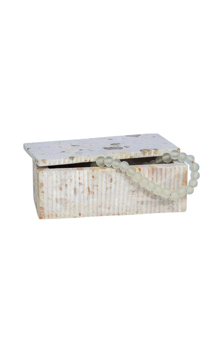 Be Home Ataca Marble Box, Main, color, Beige - Large