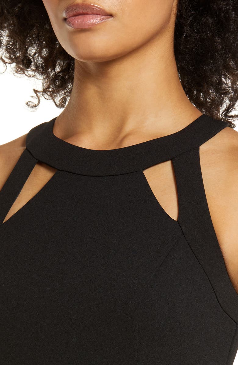 Vince Camuto Cutout Detail Cocktail Dress, Alternate, color,