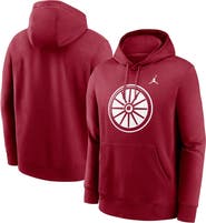 Jordan Brand Men's Jordan Brand Crimson Oklahoma Sooners Primetime Alternate Logo Club Fleece Pullover Hoodie