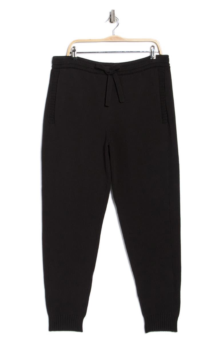 Off-White Diagonal Outline Knit Pants, Main, color, Black