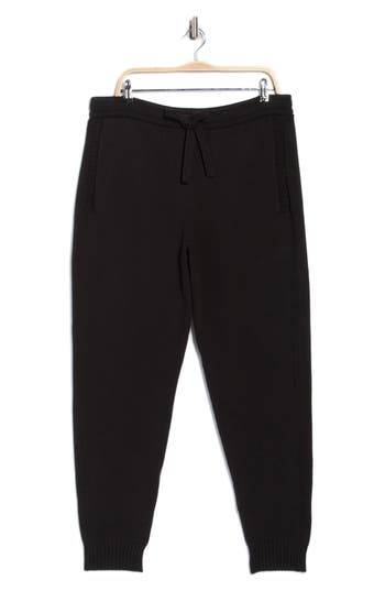 Off-white Diagonal Outline Knit Pants In Black