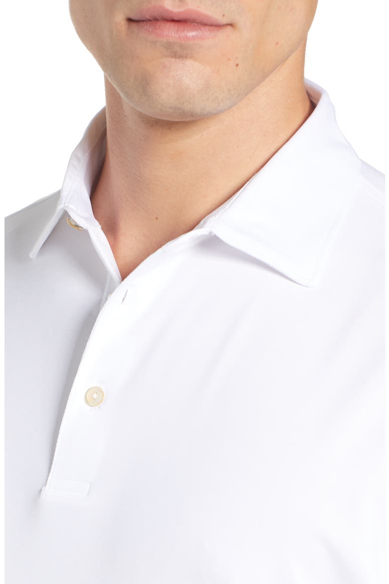 Sean Regular Fit Stretch Jersey Polo, Alternate, color, WHITE