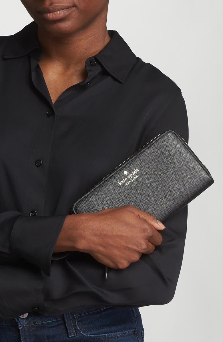 Kate Spade New York dana large continental wallet, Alternate, color, 