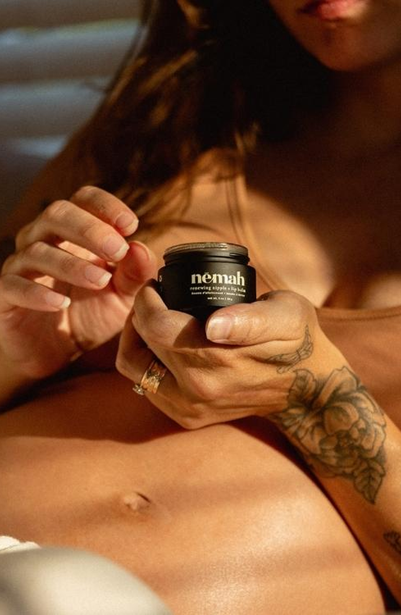 Nēmah Renewing Nipple and Lip Balm, Alternate, color, NO COLOR