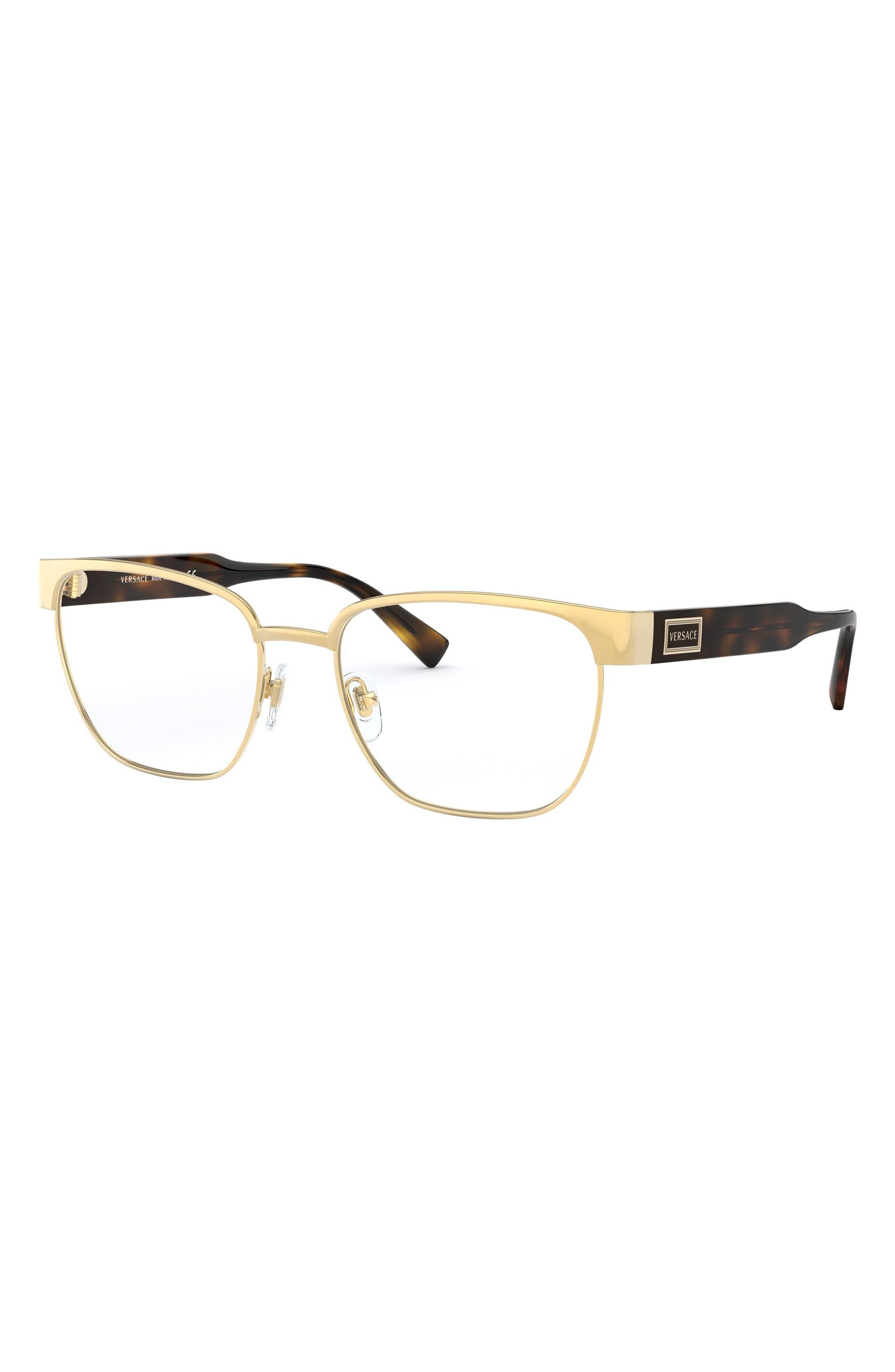 Versace 54mm Rectangle optical glasses (Men) | Nordstrom