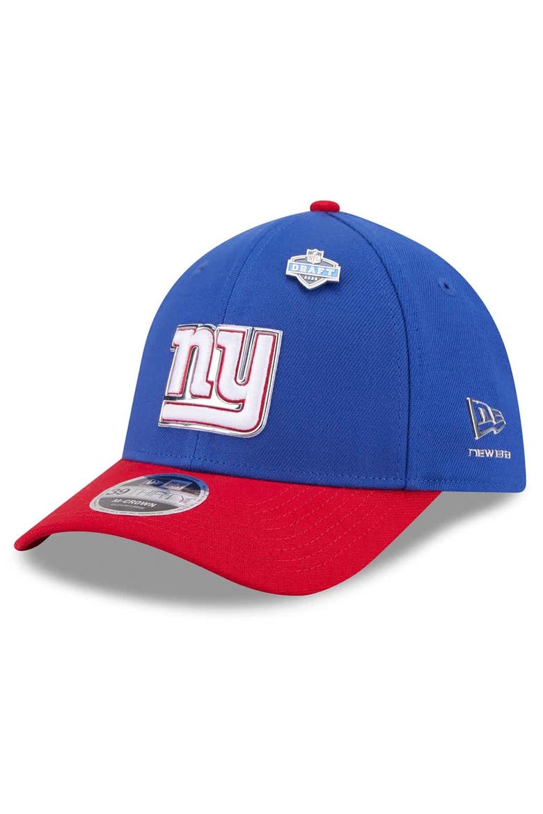 Men's New Era  Royal/Red New York Giants 2026 NFL Draft 39THIRTY M-Crown Flex Hat, Main, color, Royal