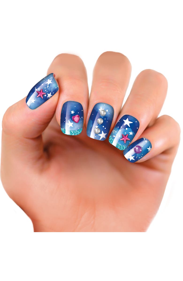 Shimmer 'N Sparkle Diy Sparkling Glitter Tattoos and Nails, Alternate, color, Multicolored