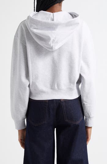Vendome Zip-Up Cotton Graphic Hoodie
