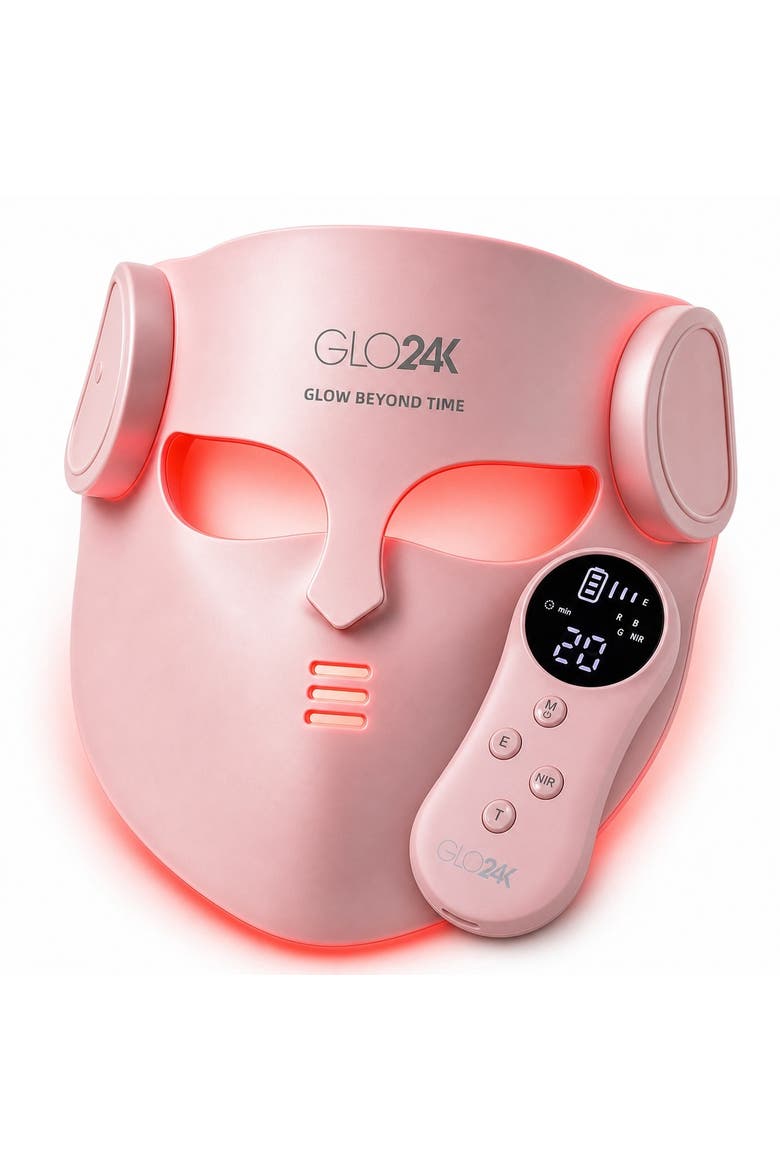 4D Wireless 7-Color Photon Rejuvenation LED Mask, Alternate, color, PINK