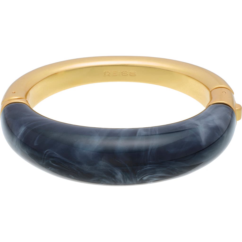 Reiss Salma Scoop Bangle Bracelet In Blue