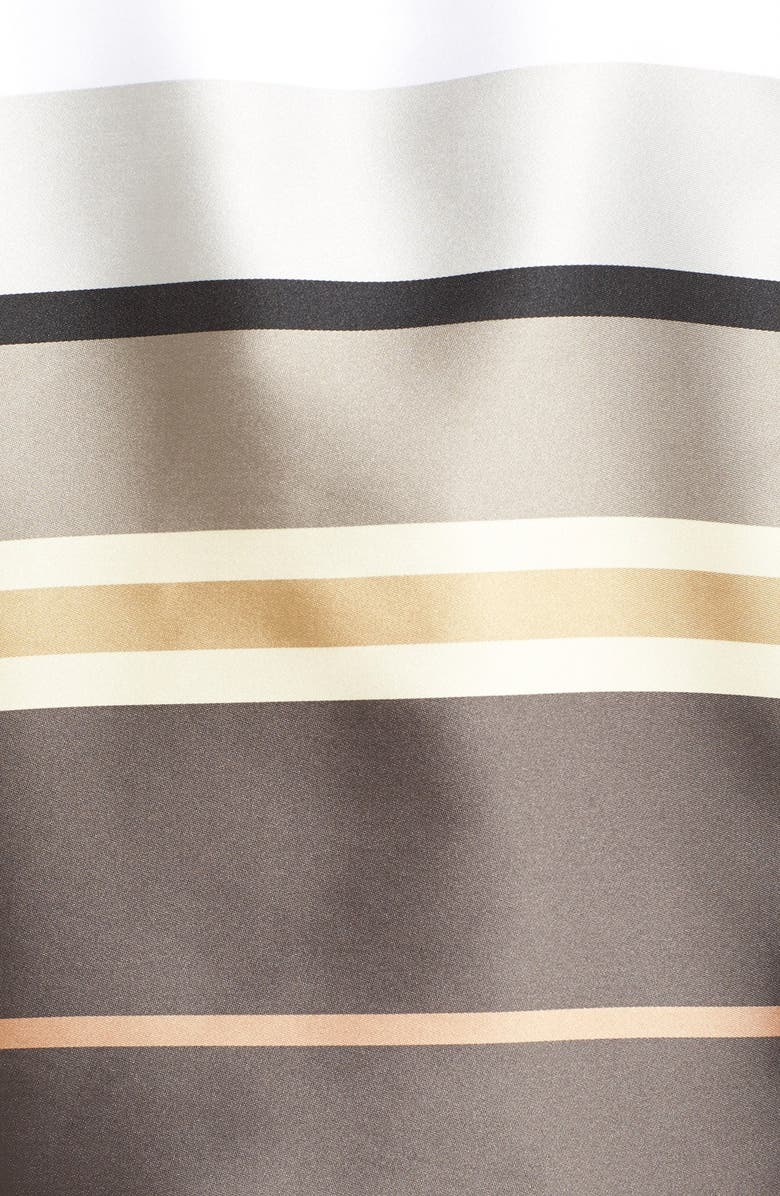 Lafayette 148 New York 'Leo' Stripe Collarless Jacket, Alternate, color,