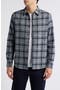 selected Tartan Plaid Dark Grey Multi