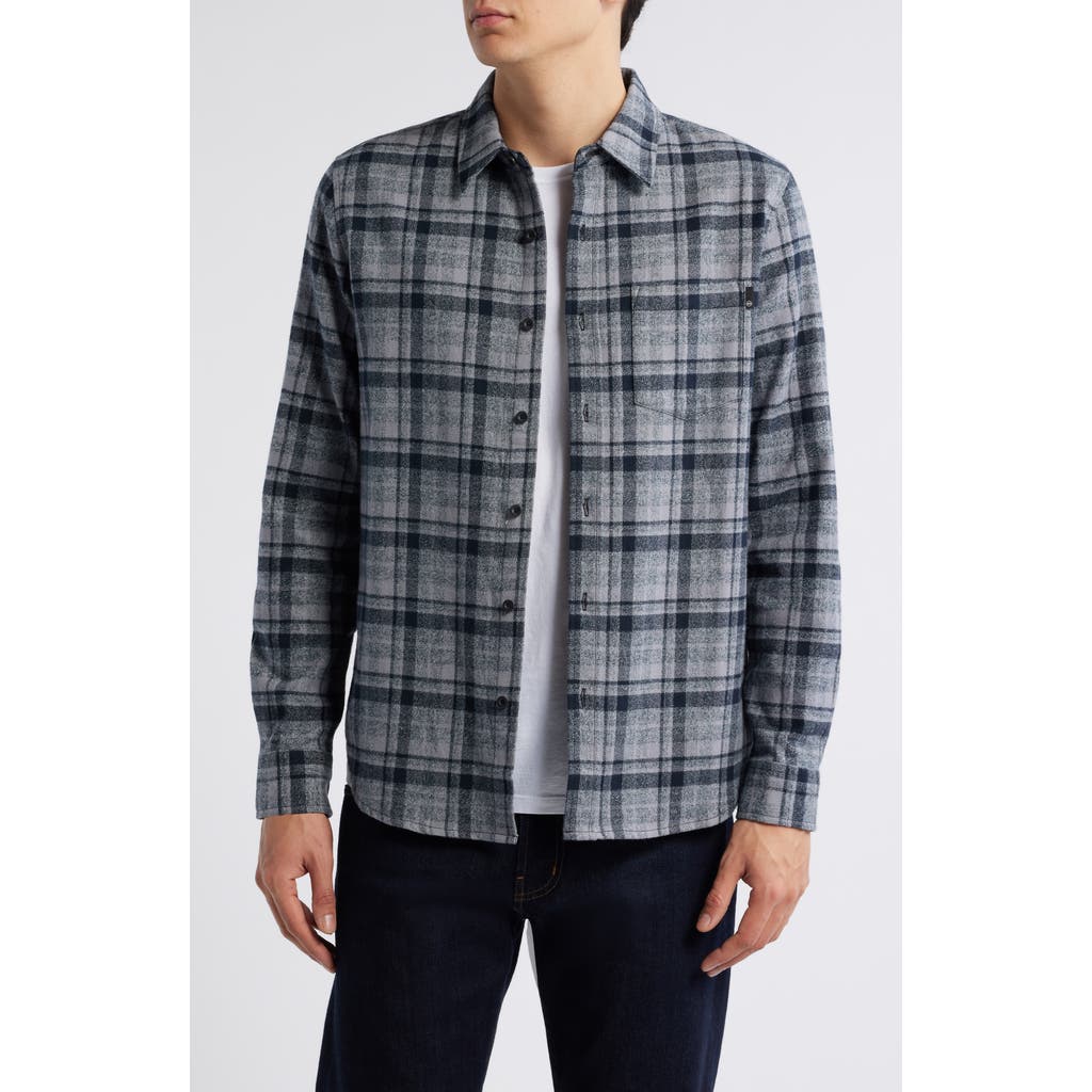 AG Aiden Plaid Cotton Button-Up Shirt in Tartan Plaid Dark Grey Multi  product
