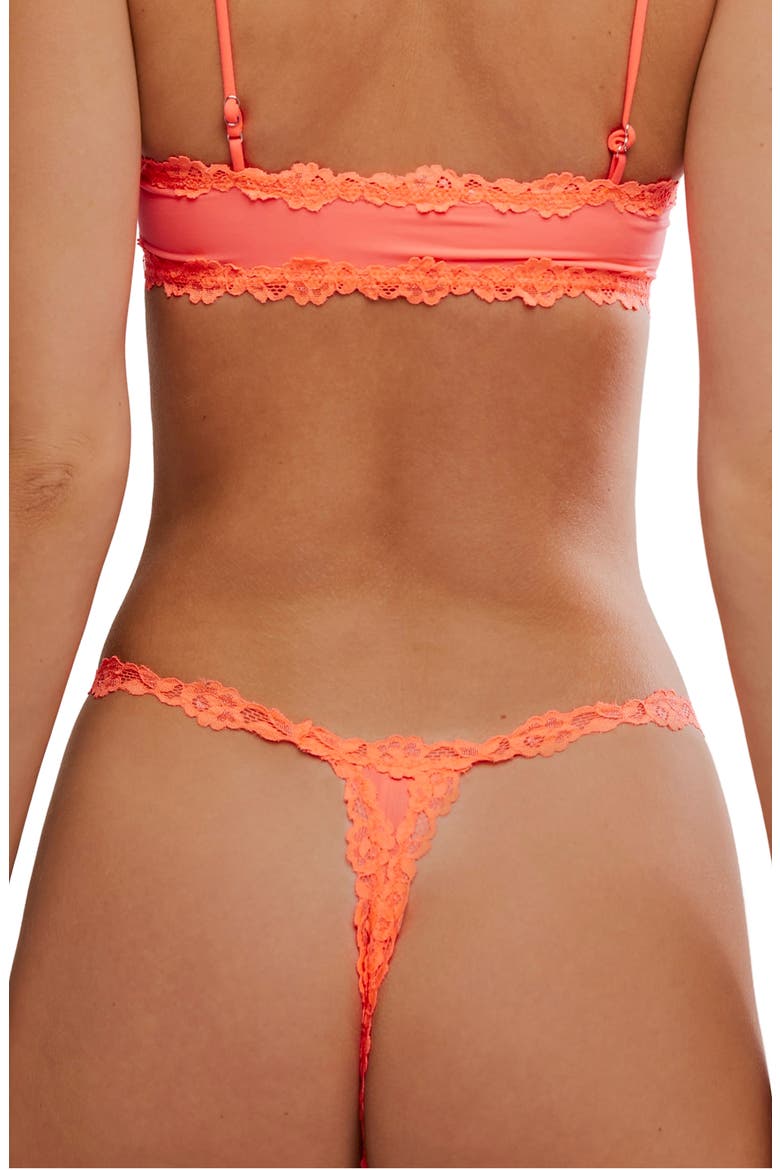 Intimately FP Charlie Micro Thong, Alternate, color, SUNSET