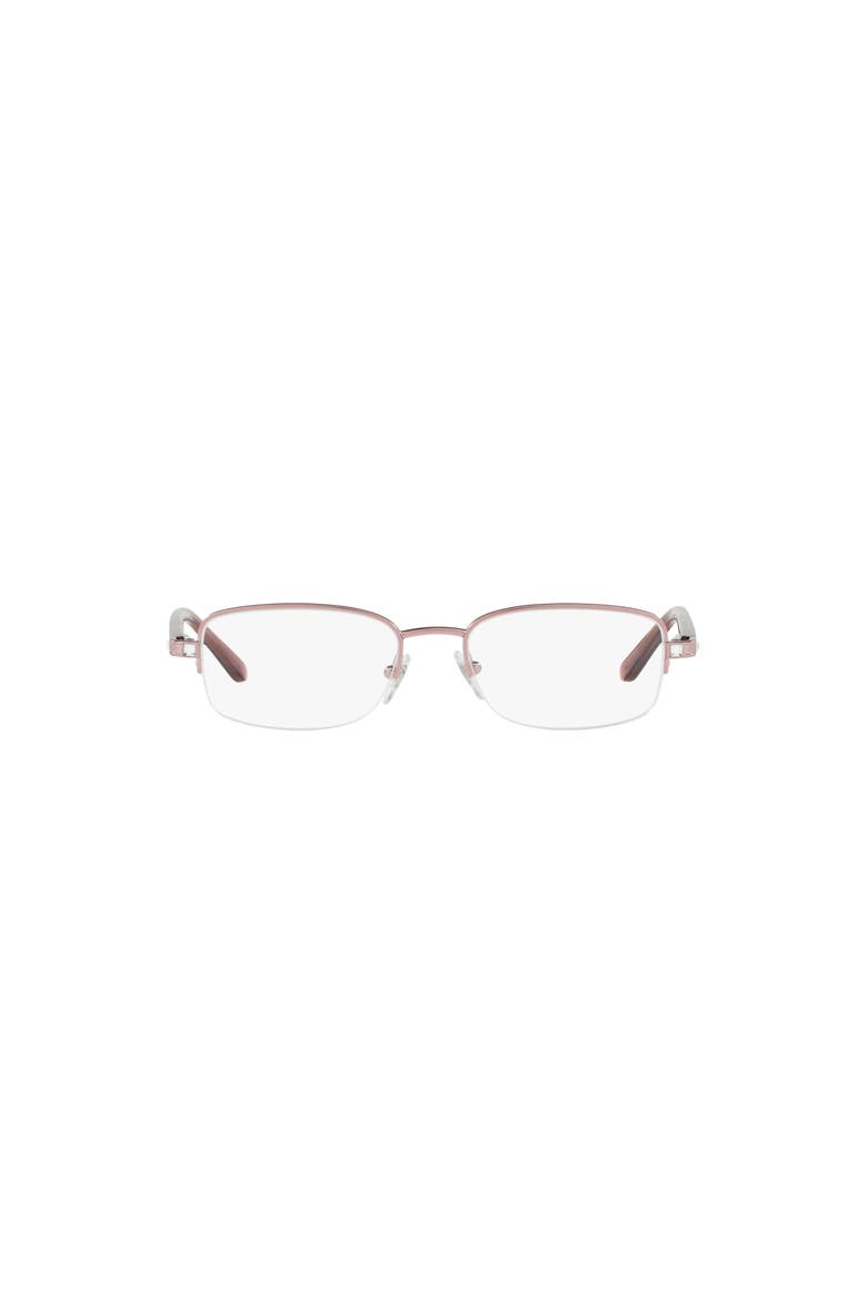 49mm Rectangle optical glasses, Alternate, color, Brown