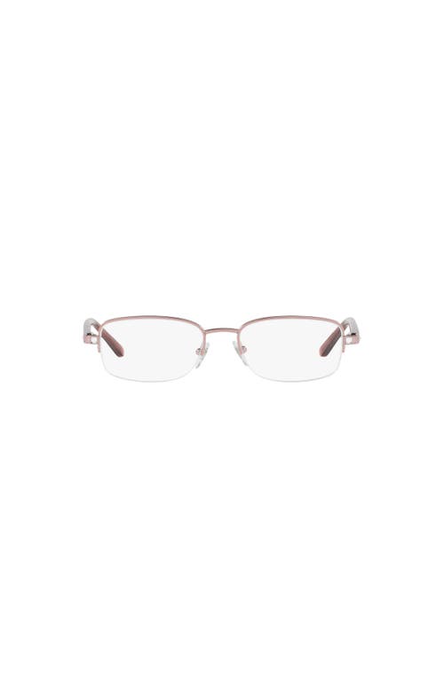 Sferoflex 49mm Rectangle Optical Glasses In Gold