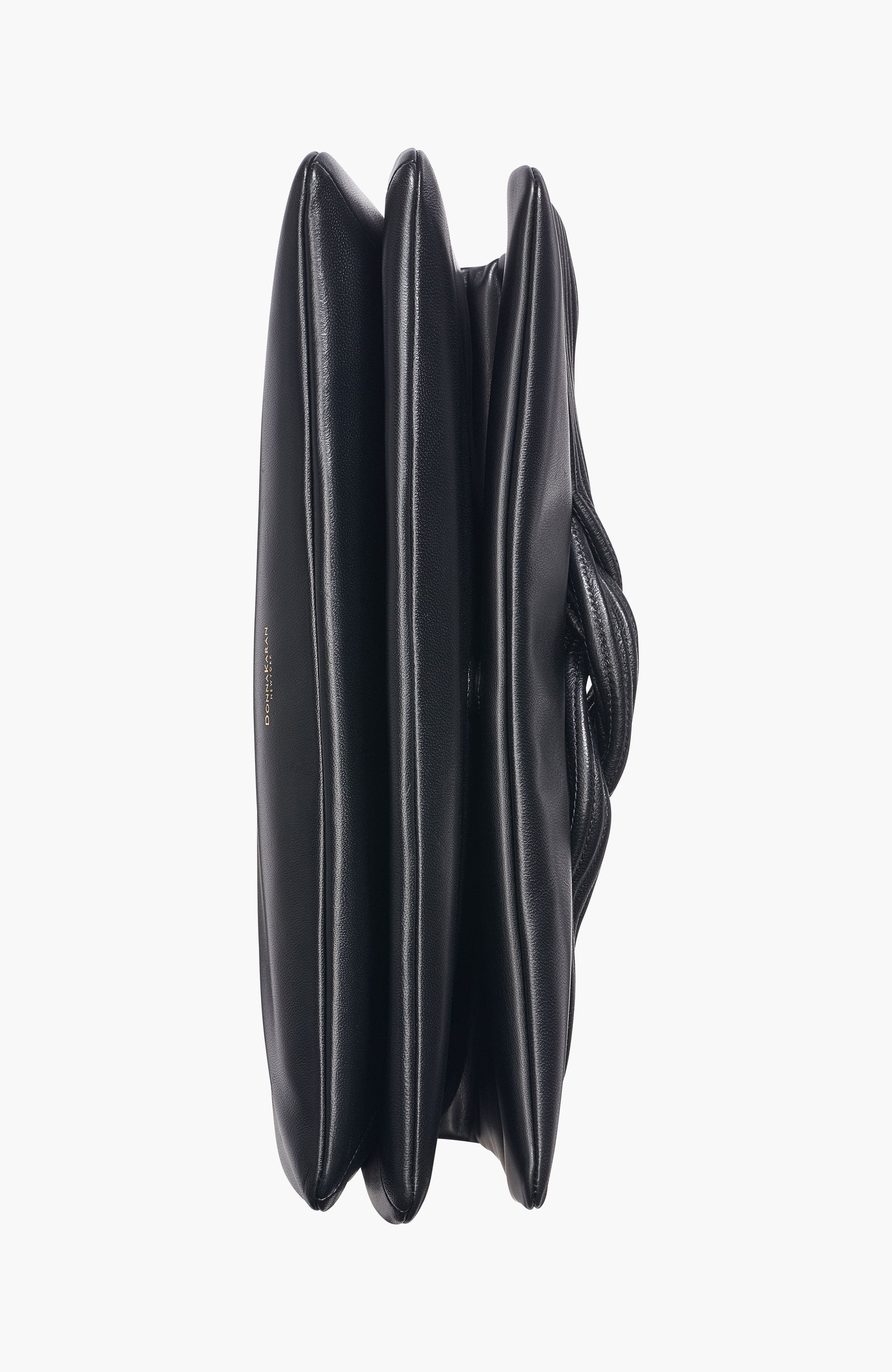 Grenadine Clutch, Alternate, color, Black/Gold