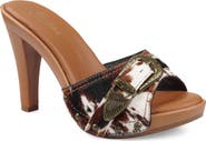 Candie's Federica Platform Slide Sandal