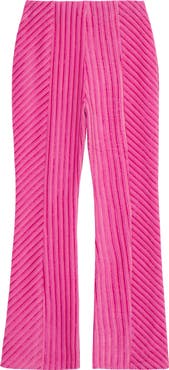 Truce Kids' Rib Velour Flare Pants