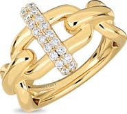 Bony Levy Varda 18k Gold Diamond Link Statement Ring