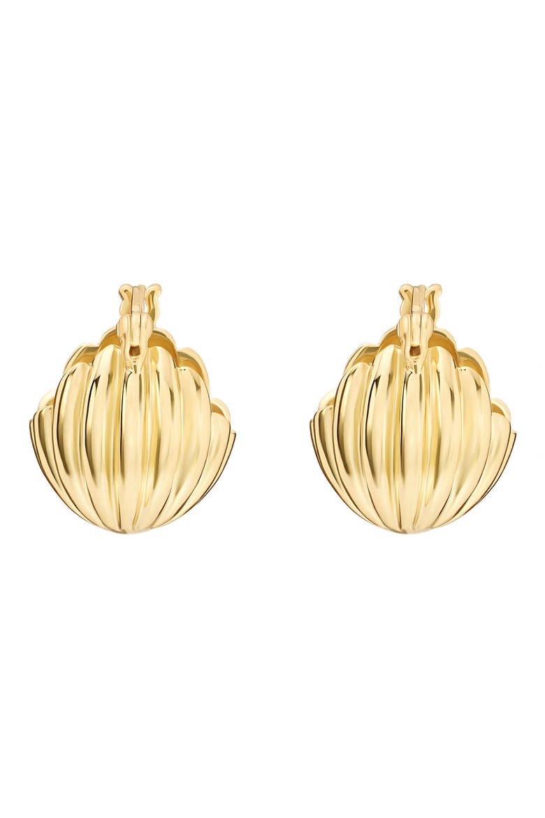 Chunky Huggie Hoop Earrings video